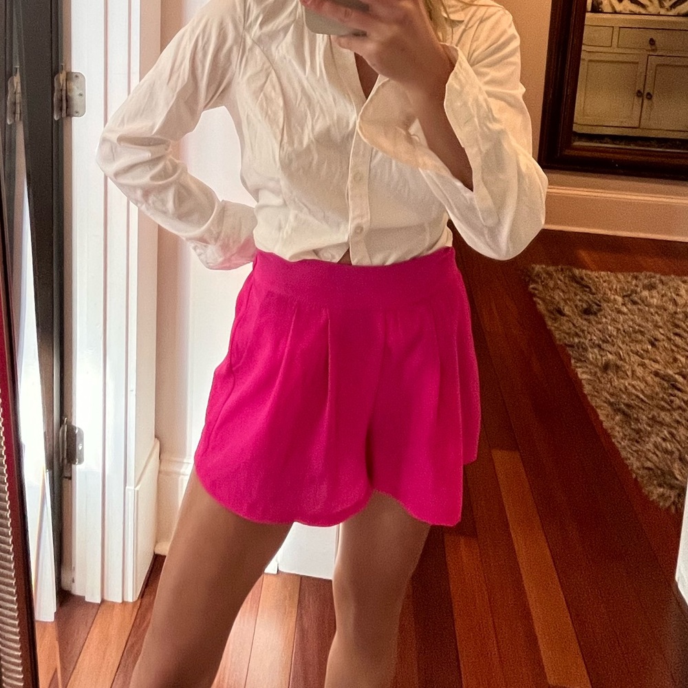 Pink Dress Shorts